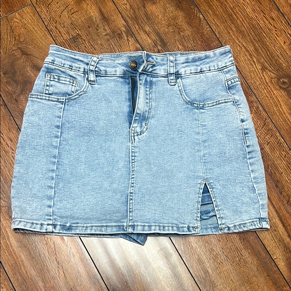 Denim Blue Women's Skirt